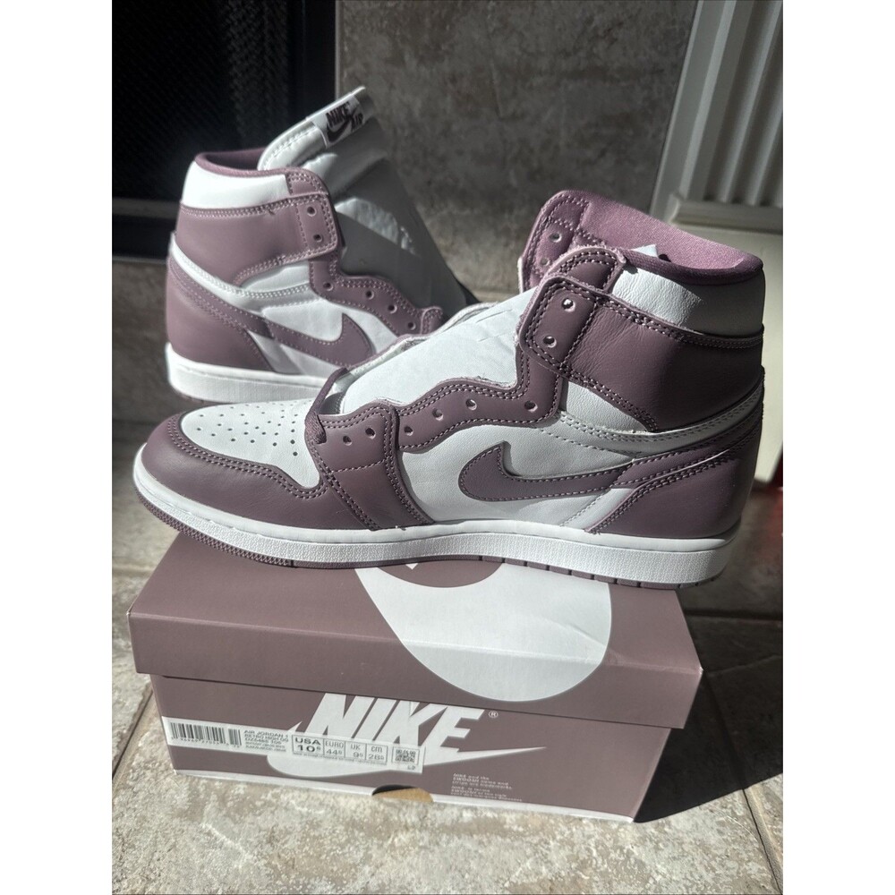 Air Jordan 1 Retro High OG Mauve Sky J Mauve-White DZ5485-105 10.5 Mens/12 Women - Picture 2 of 7